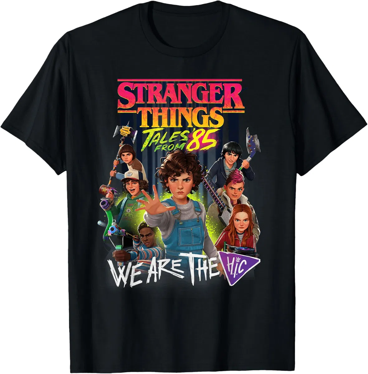 Stranger Things Tales from '85 HIC Poster Camiseta