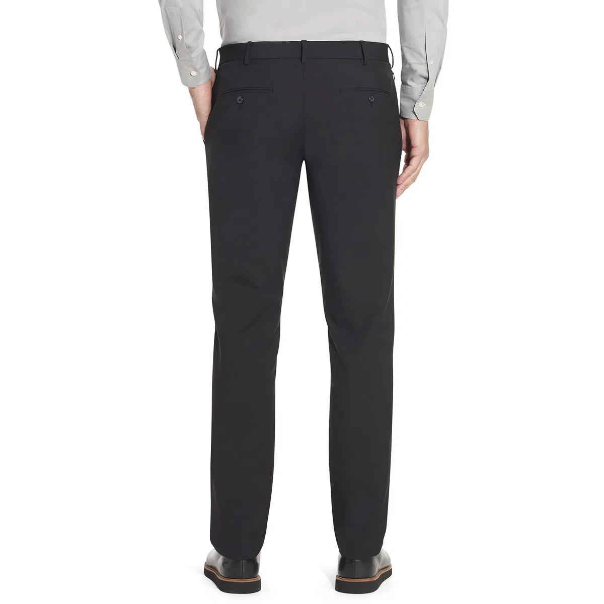 Van Heusen Flex Flat Front Straight Fit Pant - Pantalones Informales Hombre