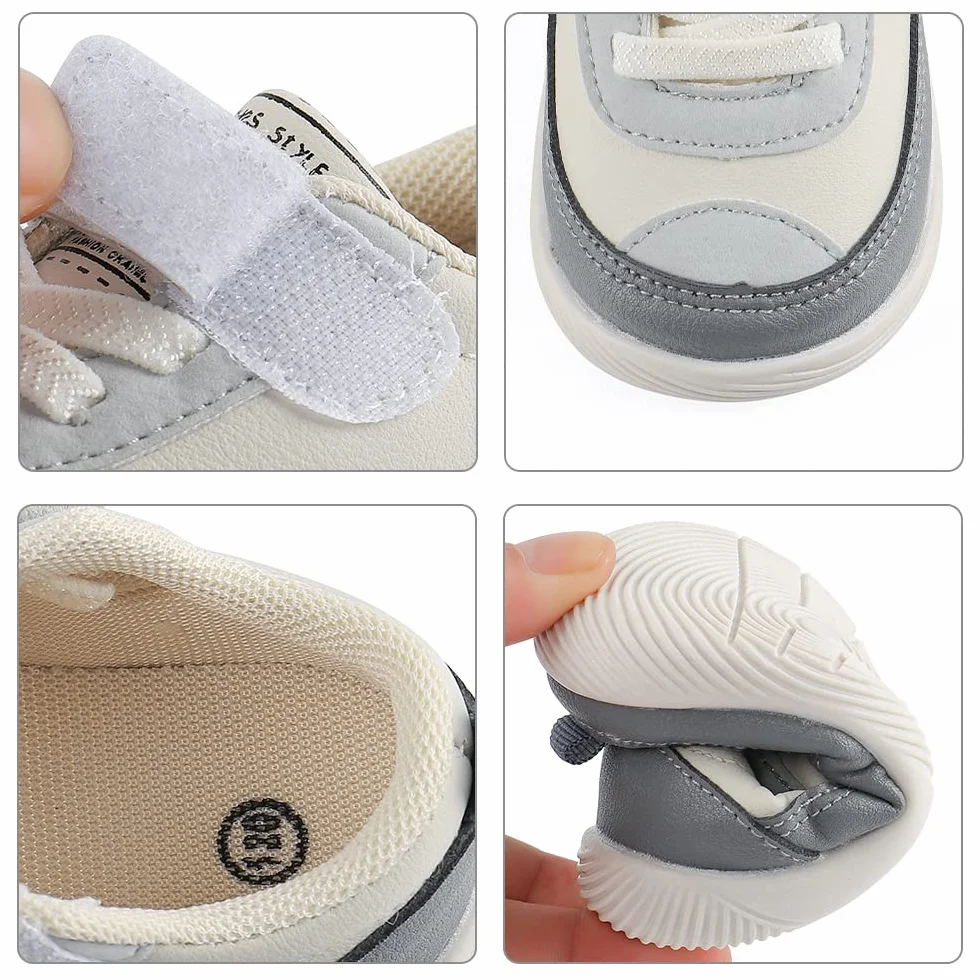 LACOFIA Zapatos Primeros Pasos Bebé Niño Niña Zapatillas de Deporte con Suela de Goma Antideslizante Bebé
