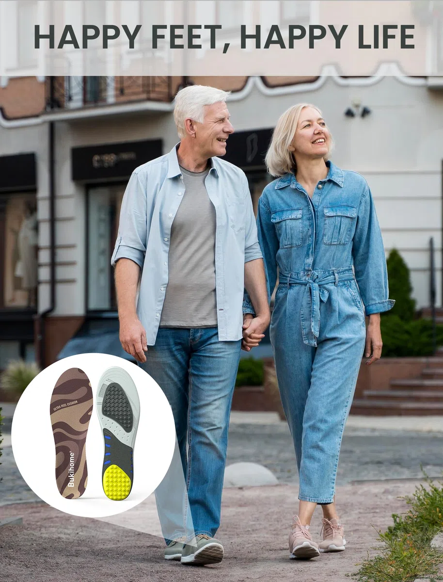 Plantillas para tendinitis de Aquiles para hombres y mujeres – Plantillas para aliviar el dolor de talón para el espolón calcáneo –A: Mujer 34-35 (235mm)