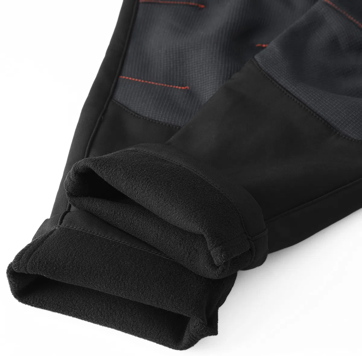 Pantalon Ski Enfant Imperméable Hiver Pantalon Randonnee Doublé Polaire Thermique Softshell Outdoor