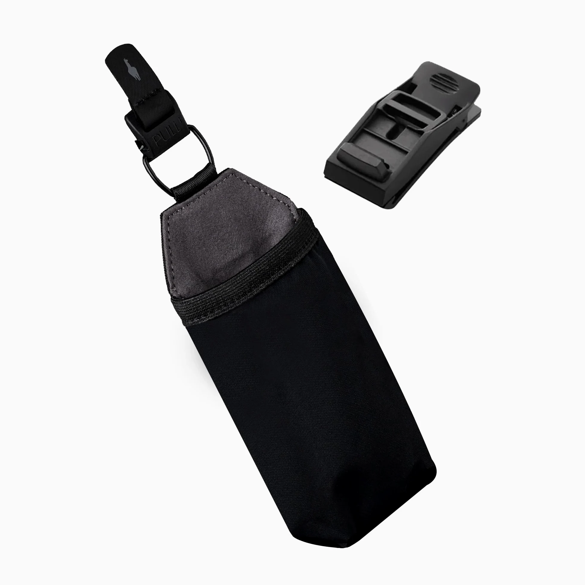 ALPAKA HUB Sunglasses Pouch - Funda para Gafas de Sol Compacta con Clip para Mochila, Forro de Microfibra Suave y Estuche de Bolsillo para Uso Diario Hombre y Mujer