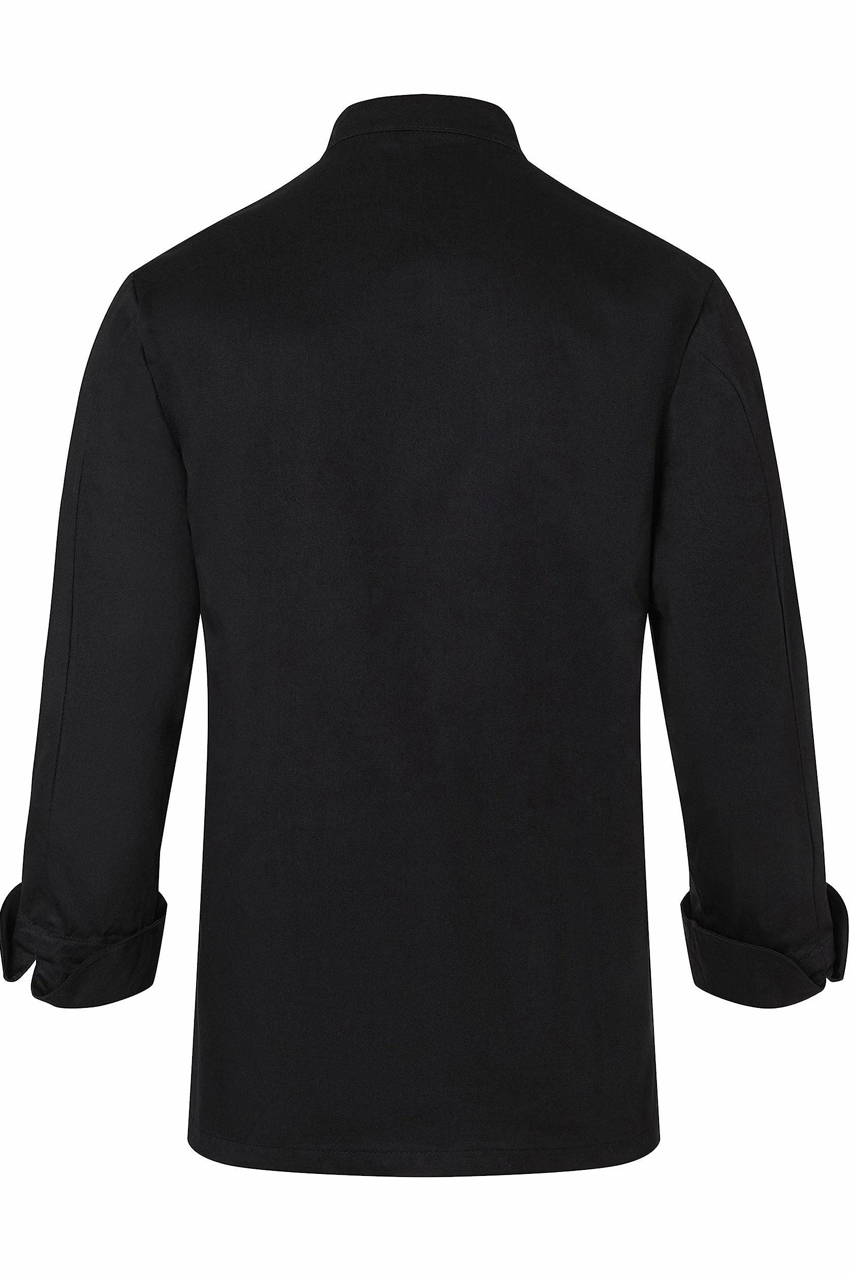 Karlowsky Chaqueta de cocinero básica 100% algodón para mujer y hombre unisex