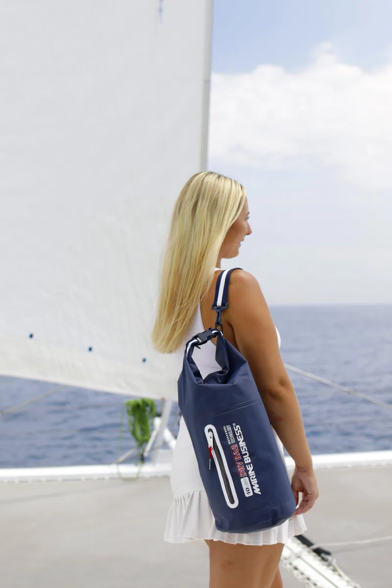 MARINE BUSINESS - THALASSA - Dry Backpack 35 L - Blue Navy
