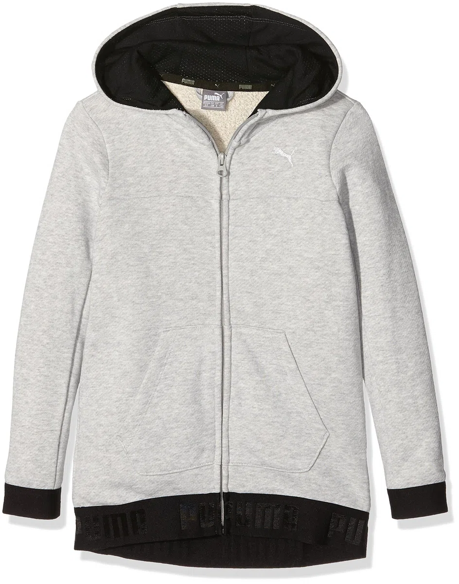 PUMA Girl Sportstyle Swt Jkt.LG - Abrigo de Vestir niñas