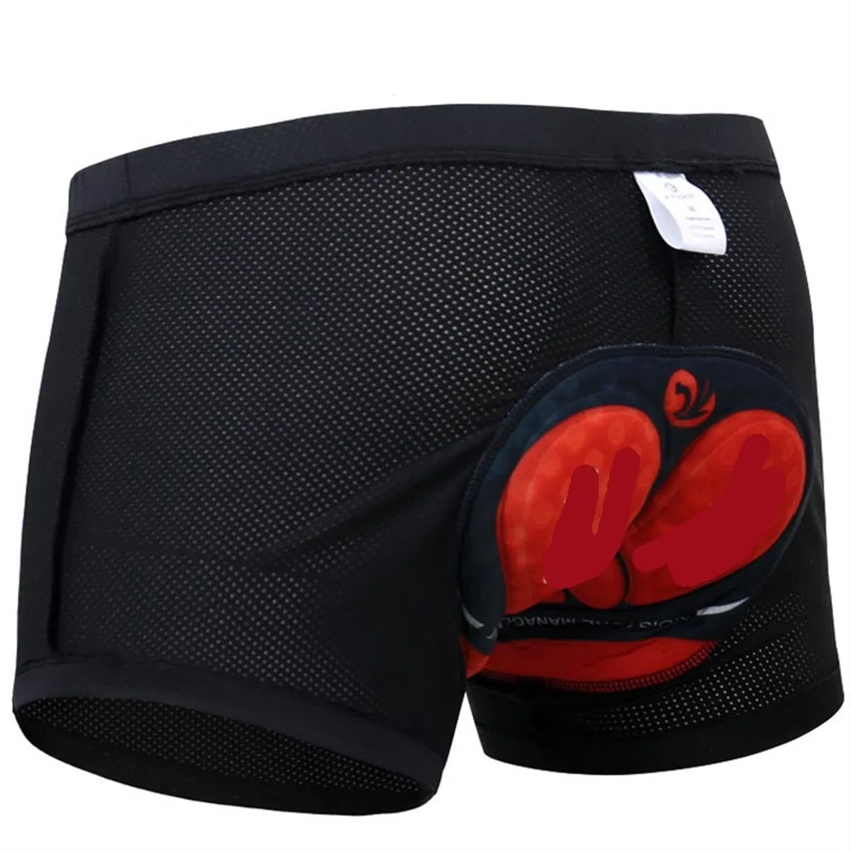 Culotte Ciclismo Hombre Pantalones Cortos de Ciclismo de Malla Transpirable a Prueba de Golpes, Ropa Interior de Ciclismo con Almohadilla de Gel Engrosada 5D Pro Ropa Ciclismo Hombre(3XL)