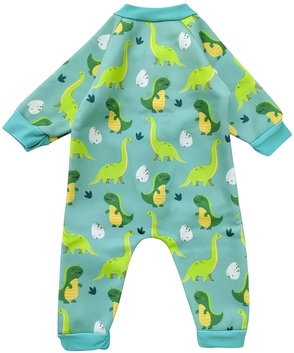 Swimbubs Traje de baño cálido para niños con Forro Polar para niñas, protección Solar UPF 50