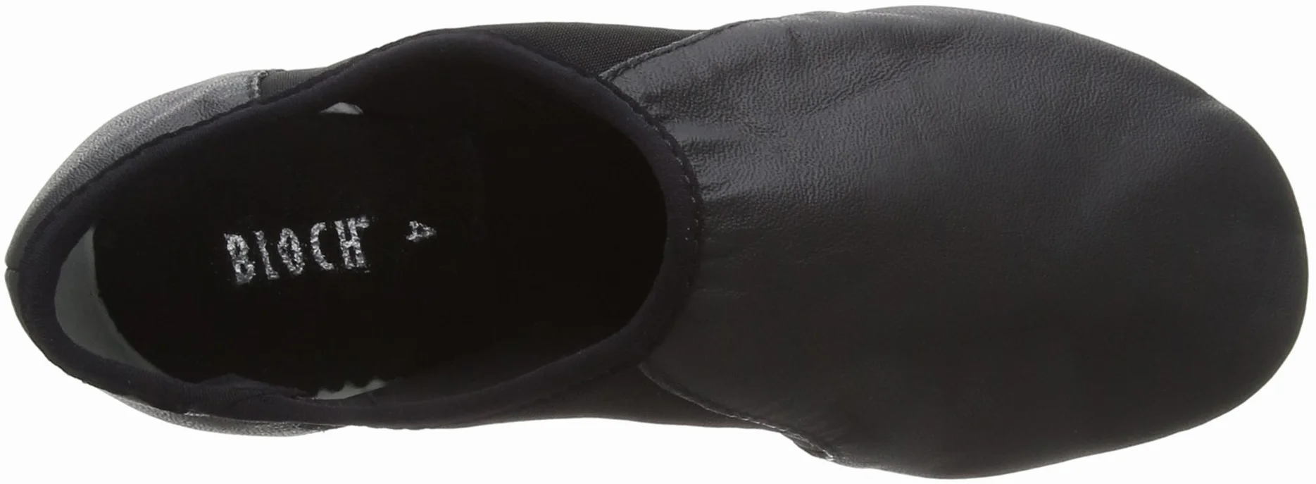 Bloch Women's Neo-Flex Slip-On Leather Jazz Shoes Neoprene Slip-On Split Sole with EVA Forefoot and Heel Pads, High Durability, Superior Fit, Flexibility, Step Dancing
