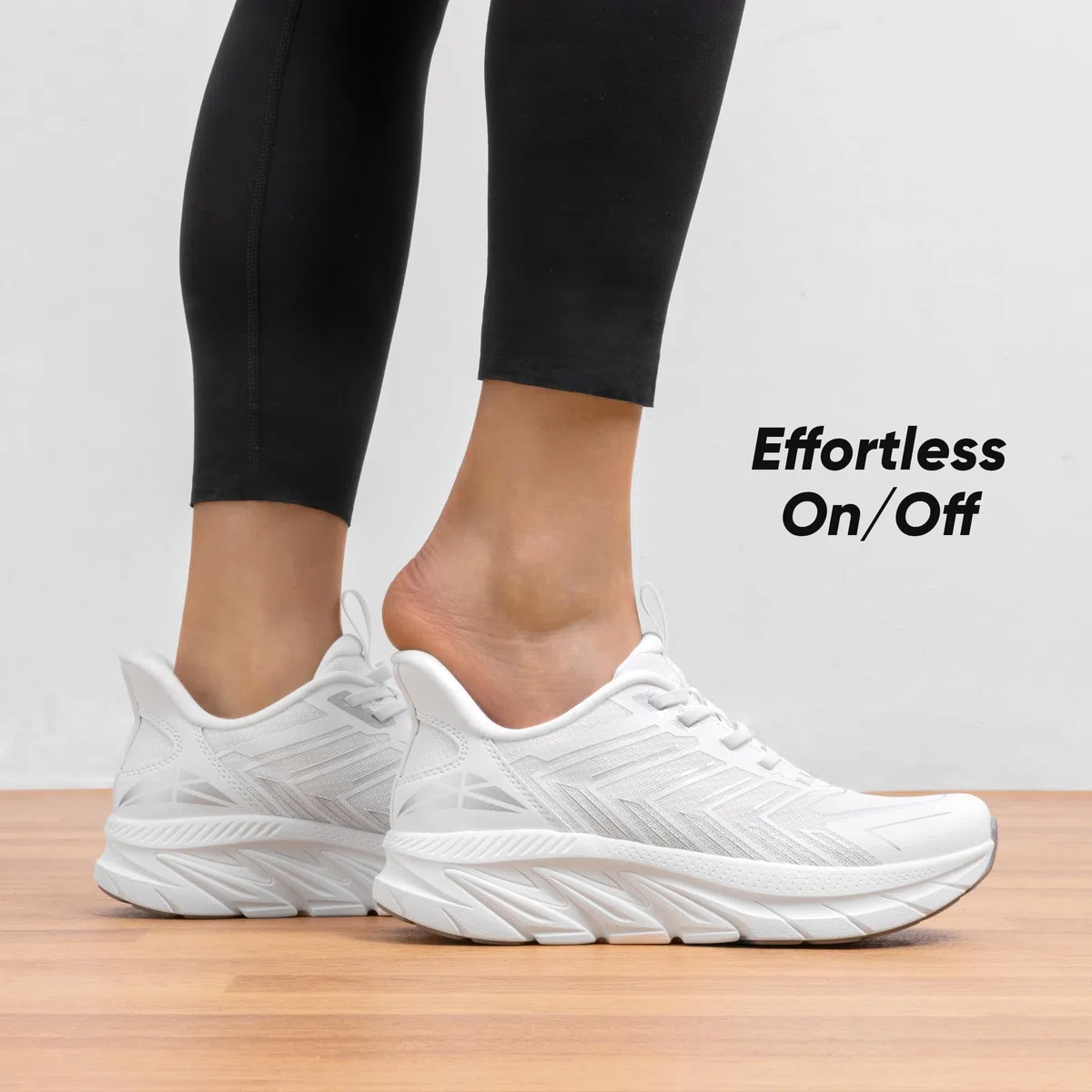 ALLSWIFIT Zapatillas Mujer Caminado Zapatos Deportivos Comodos Transpirables y Antideslizantes con Suela Absorción de Impactos