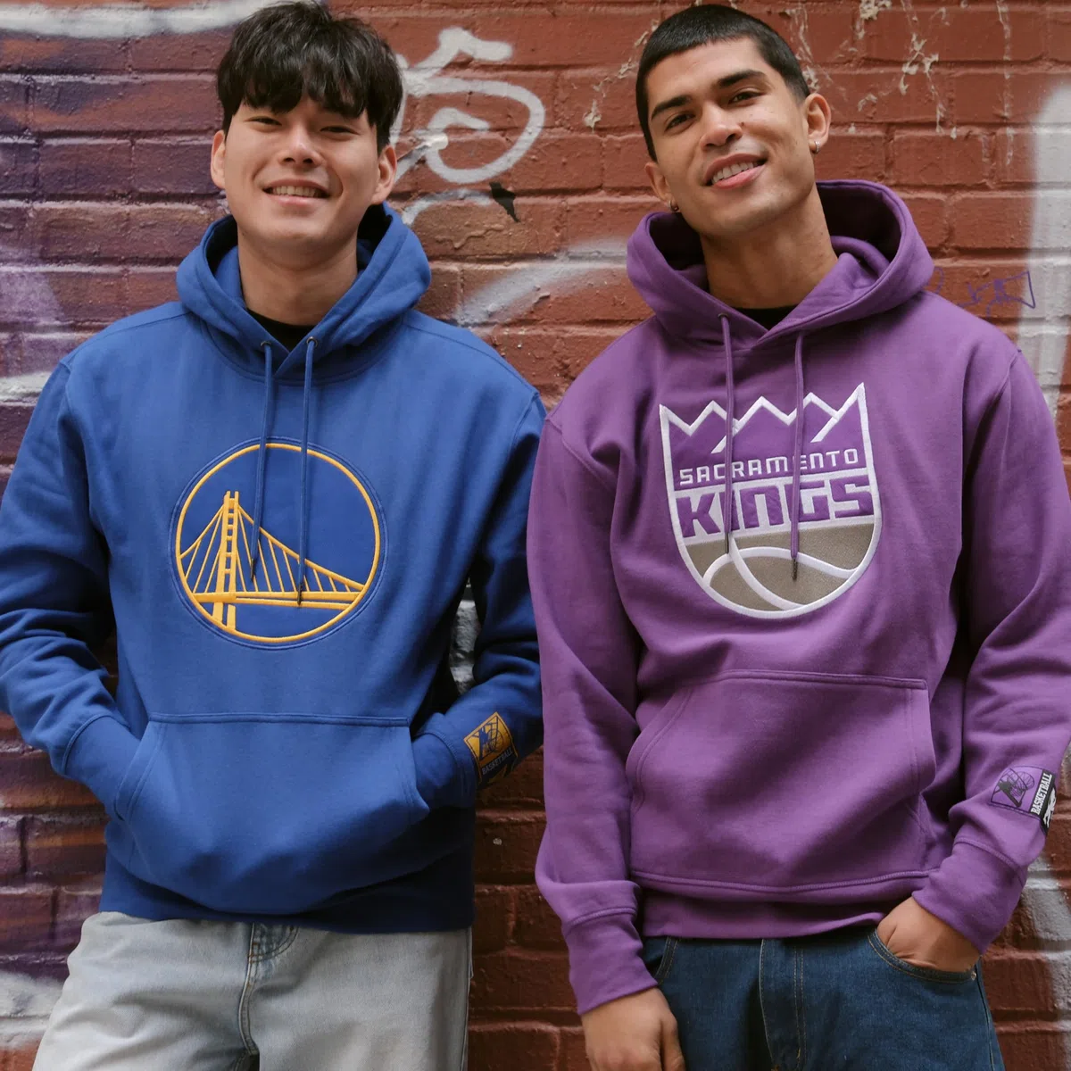 Ultra Game Sudadera con capucha bordada clásica oficial de la NBA para adultos, Los Angeles Lakers, color del equipo, talla M