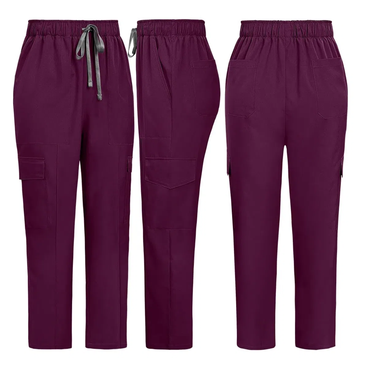 Uniformes médicos Bata Uniforme Mujer artículos de enfermería Accesorios Enfermeras clínica Traje médico salón Belleza SPA para AtencióN MéDica, SalóN De Belleza(Blue,L)