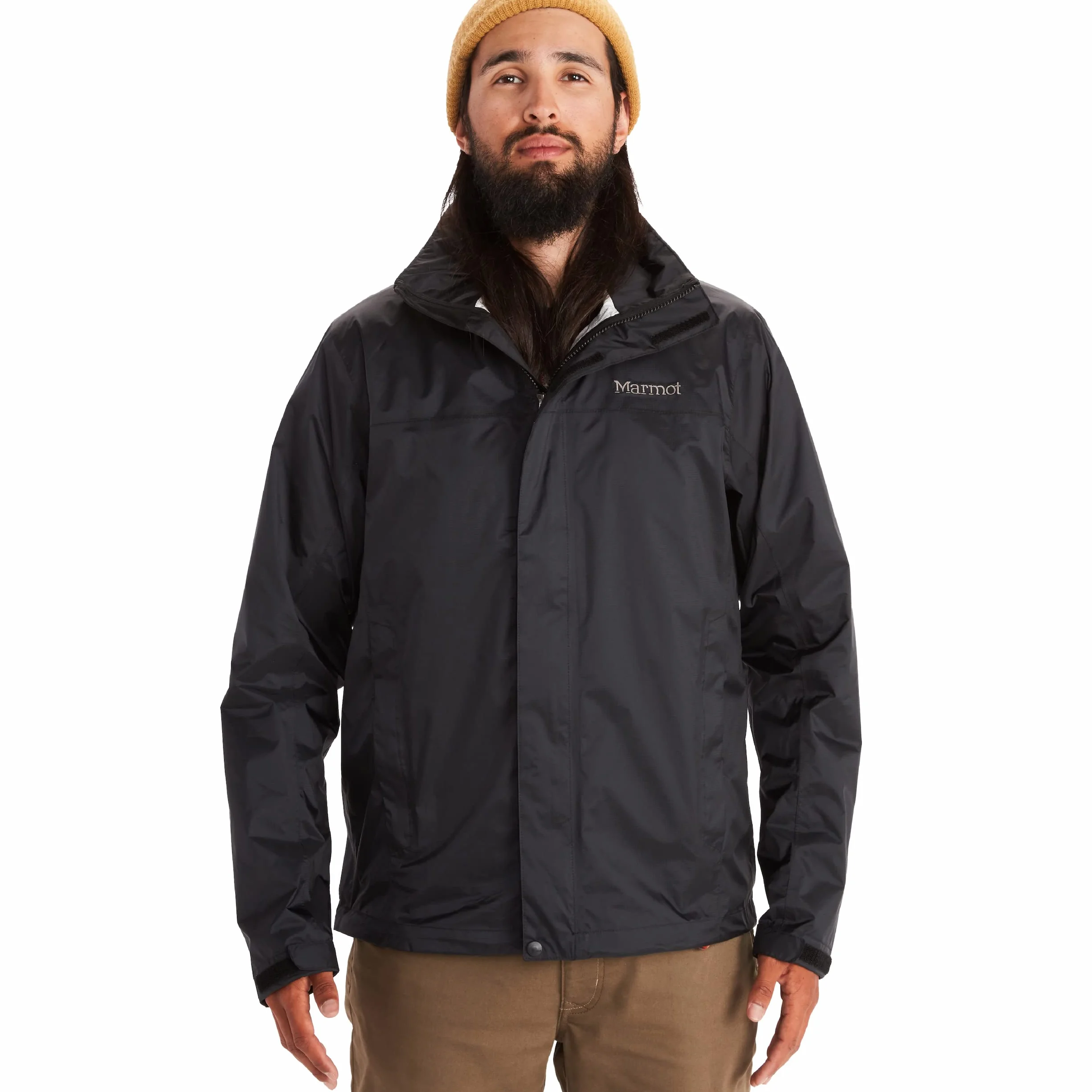 Marmot Chaqueta PreCip Eco para hombre, impermeable, impermeable, impermeable, impermeable, impermeable, transpirable, plegable, cortavientos, ideal para ciclismo y senderismo, Moon River