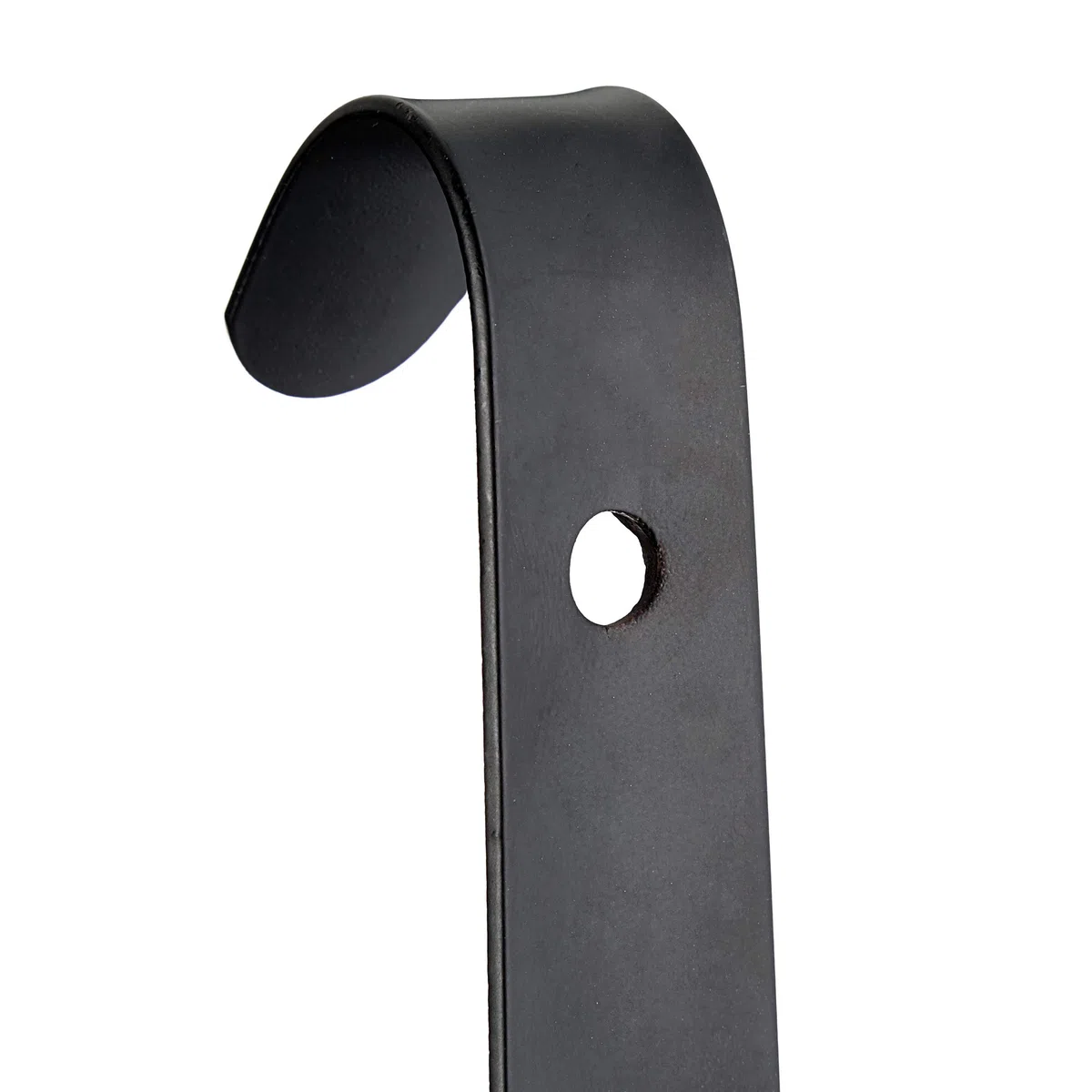 Relaxdays Calzador Largo de Zapatos con Mango Cómodo para Colgar, Metal, Negro, 60 cm