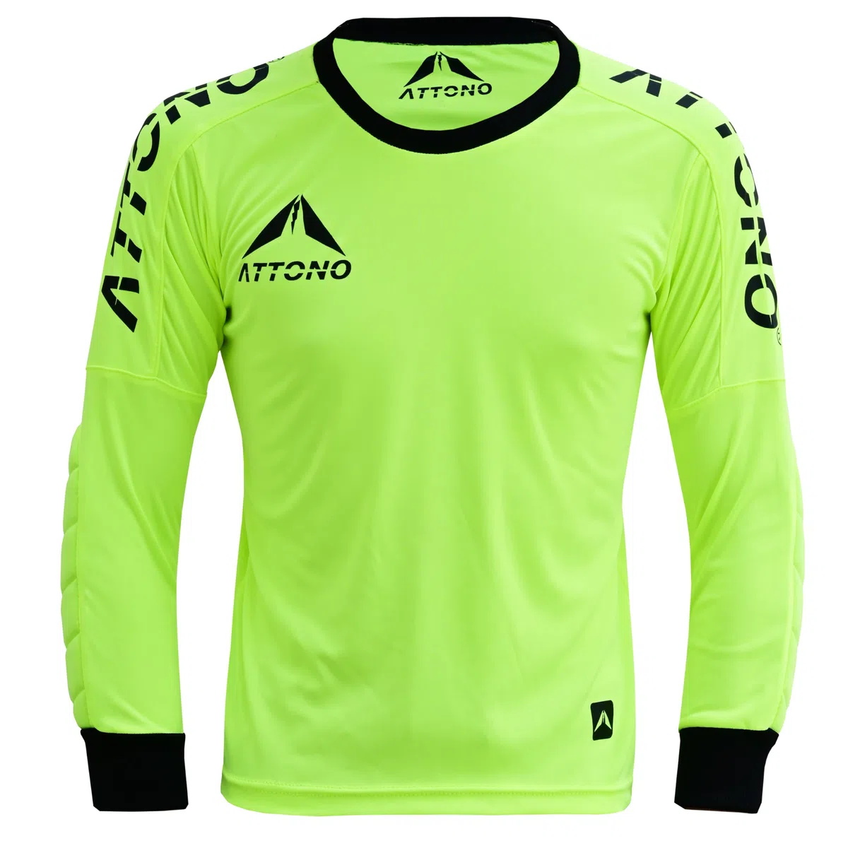 ATTONO Camiseta de portero para niños acolchada