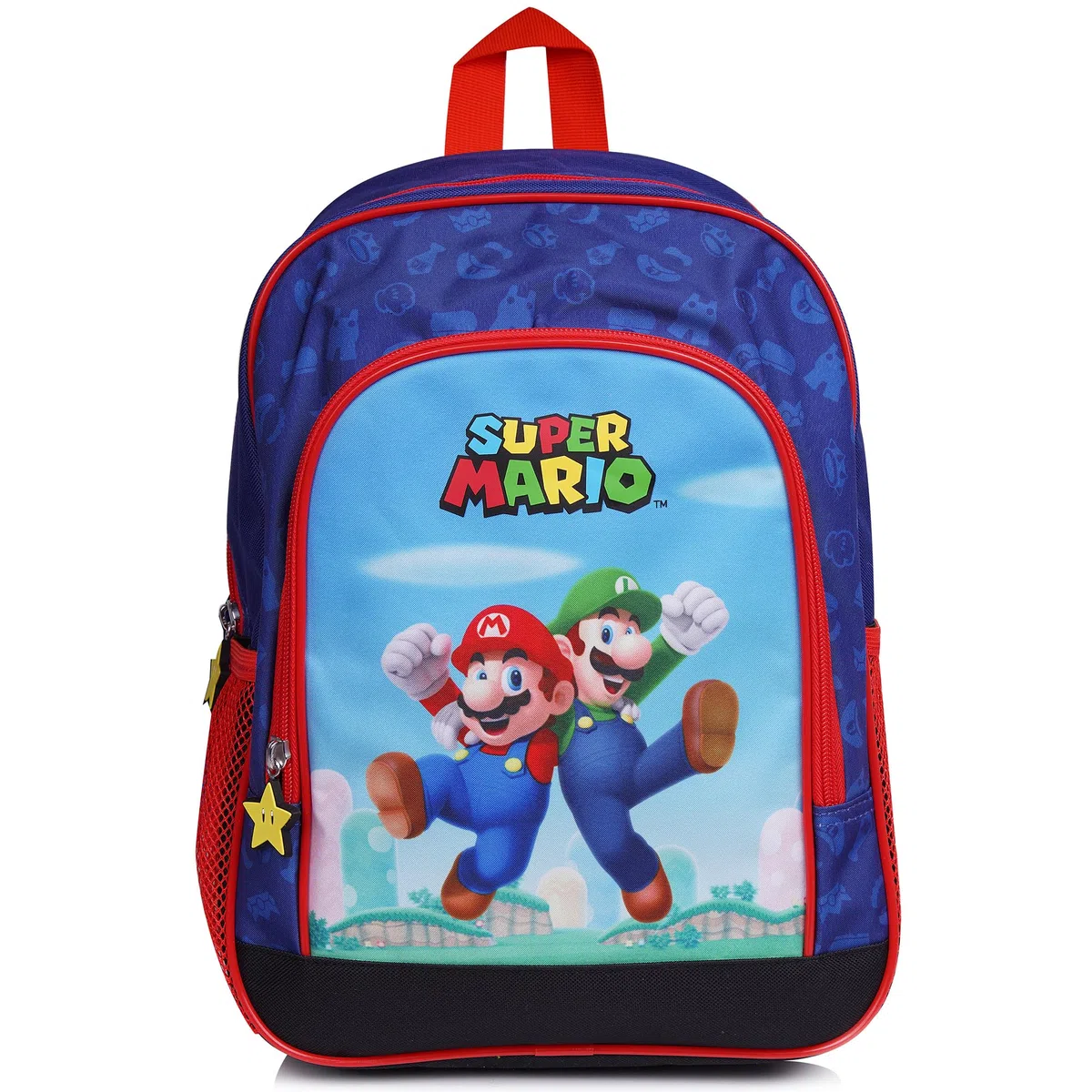 Super Mario Bros. - Mochila Mario - Mochila Escolar para Niño y Niña - Mochilas - Idea de Regalo