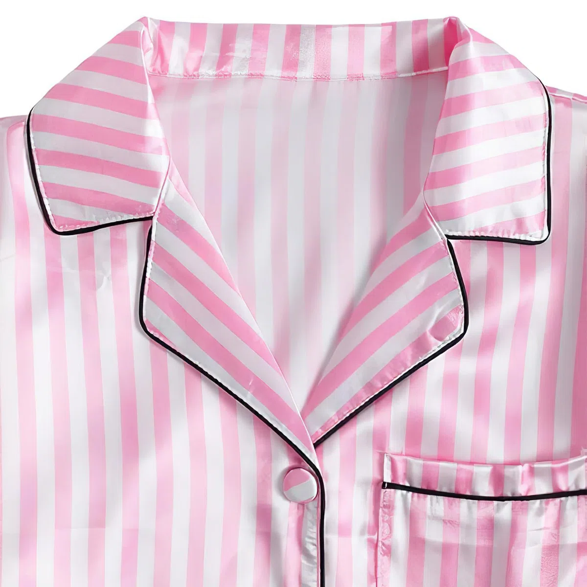 Chicas Niñas 7PCS Saten Conjunto de Pijama Tops & Pantalones Cortos Ropa de Dormir