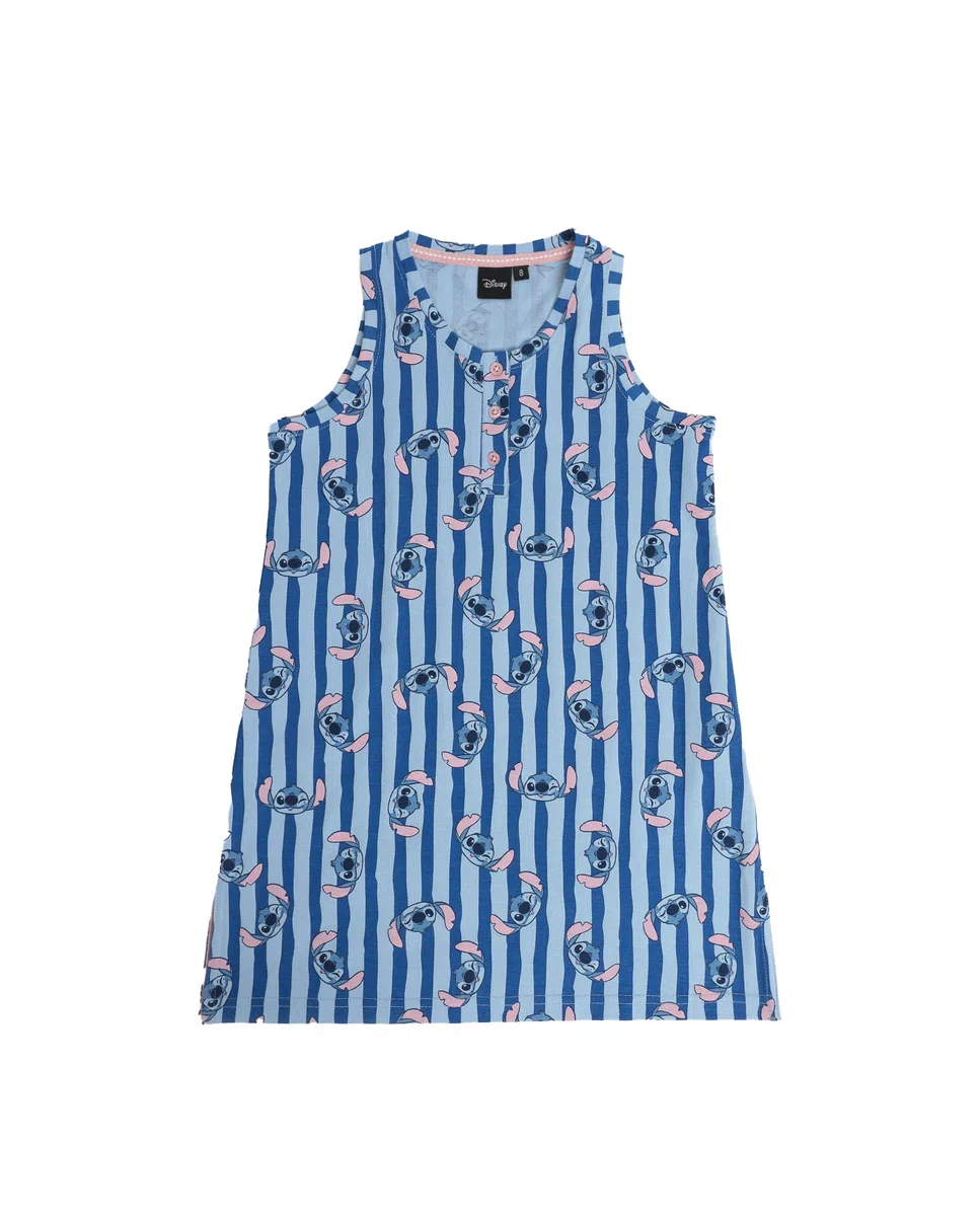 Disney Camisola sin Mangas Stitch Waves para niña