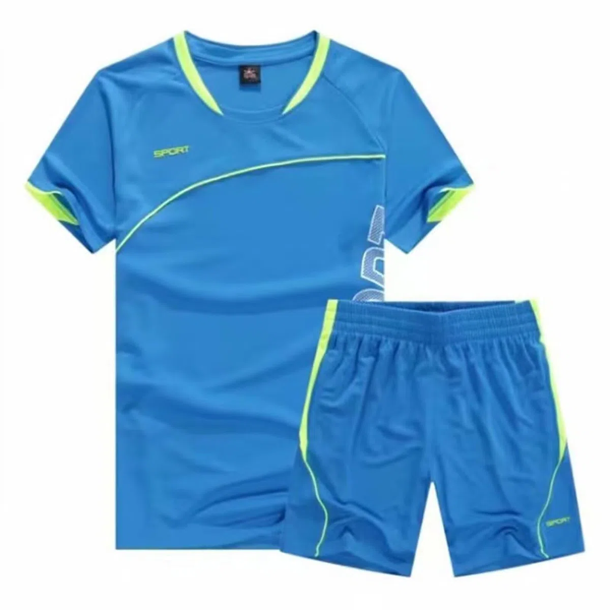 Camiseta de Fútbol Equipación Niño Conjunto para Niño Pantalones Cortos y Camisa al Aire Libre para Niños