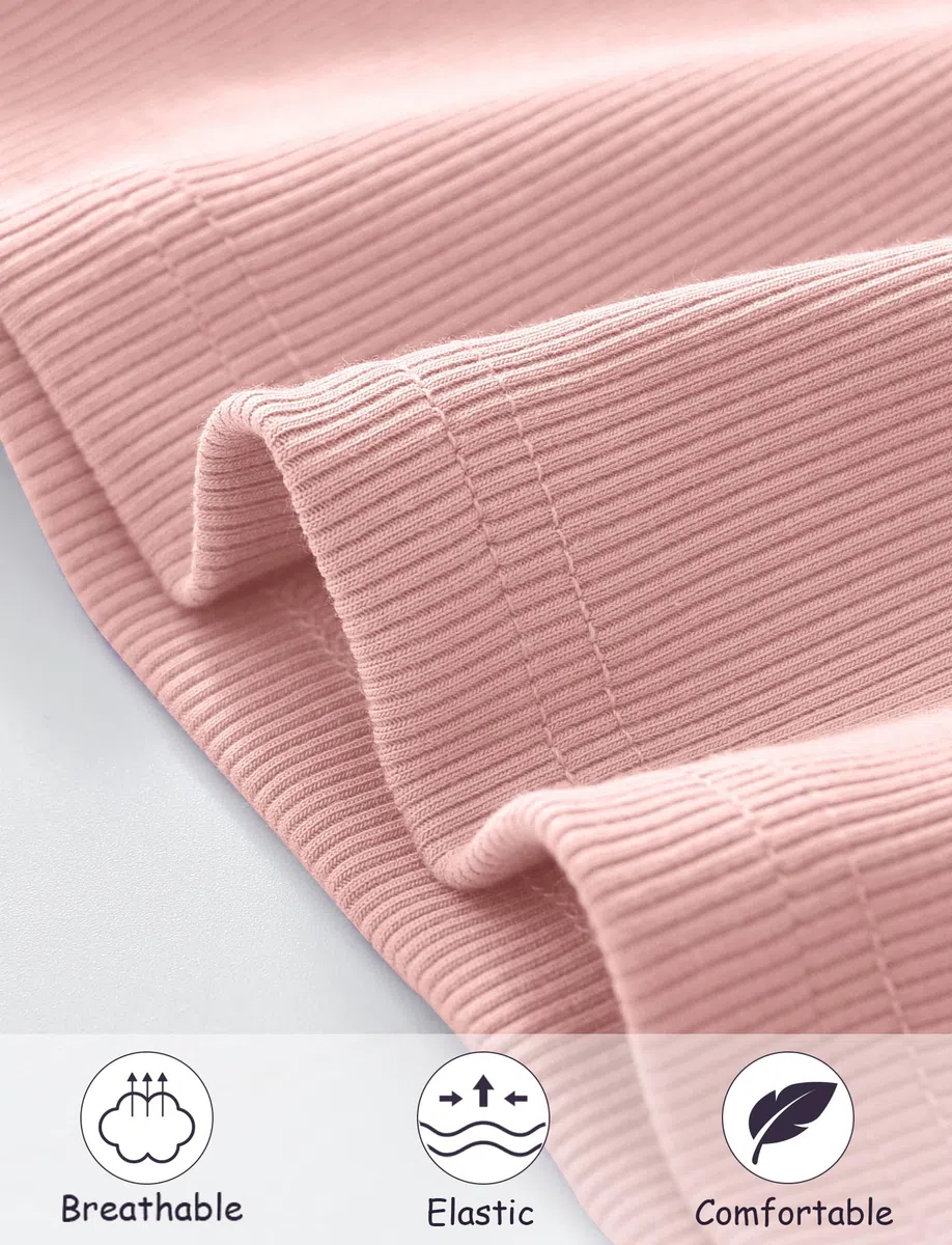 SEAUR Camiseta de tirantes para niña, tirantes delgados, camiseta interior de verano, monocolor, sin mangas, parte superior acanalada, 2 unidades, 3-14 años, 110-160 cm