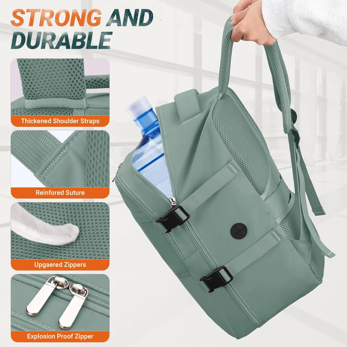 xlodea Mochila Viaje Cabina Avion 40x20x25 40x30x20 para Ryanair Mochila de Viaje para Avion Mujer Bolsa de Cabina Equipaje de Mano Mochila Cabina 40x28x20cm