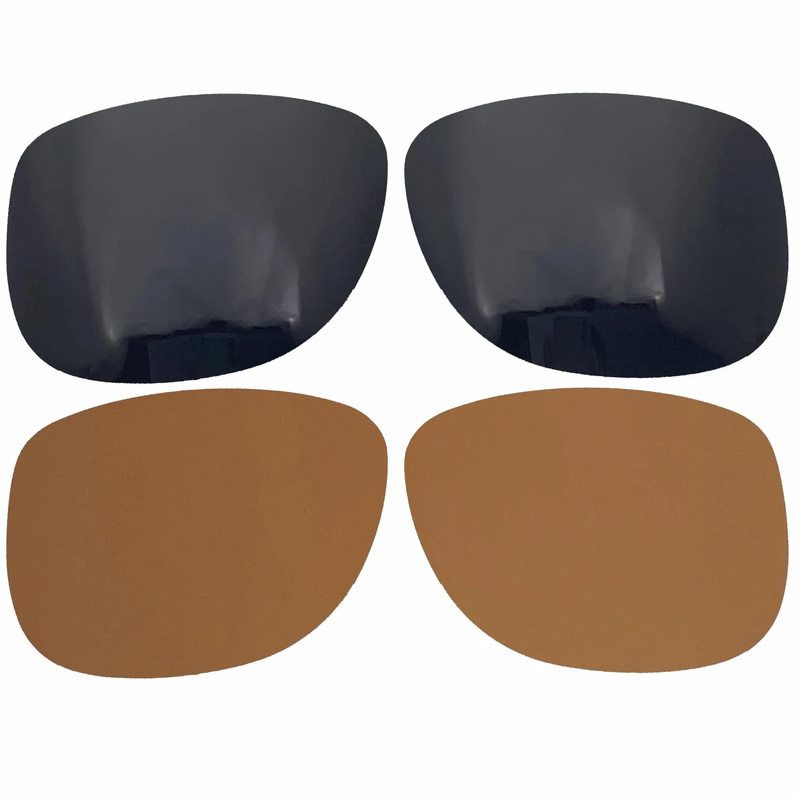 Lentes de repuesto para gafas de sol Rayban Justin RB4165 (54 mm), polarizadas, fáciles de instalar