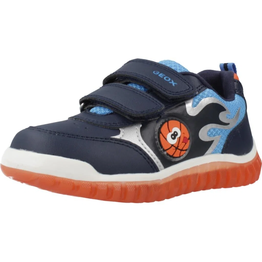 Geox B Lightyloo Boy, Zapatillas Bebé-Niños