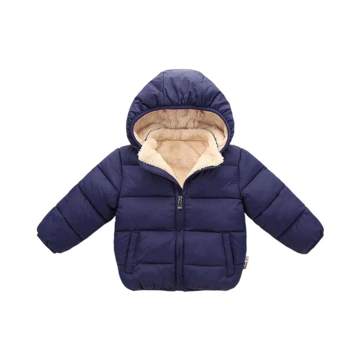 Chaqueta de plumón ligera para niña, chaqueta de invierno con capucha, chaqueta acolchada para niñas, chaqueta de exterior con cremallera y bolsillos