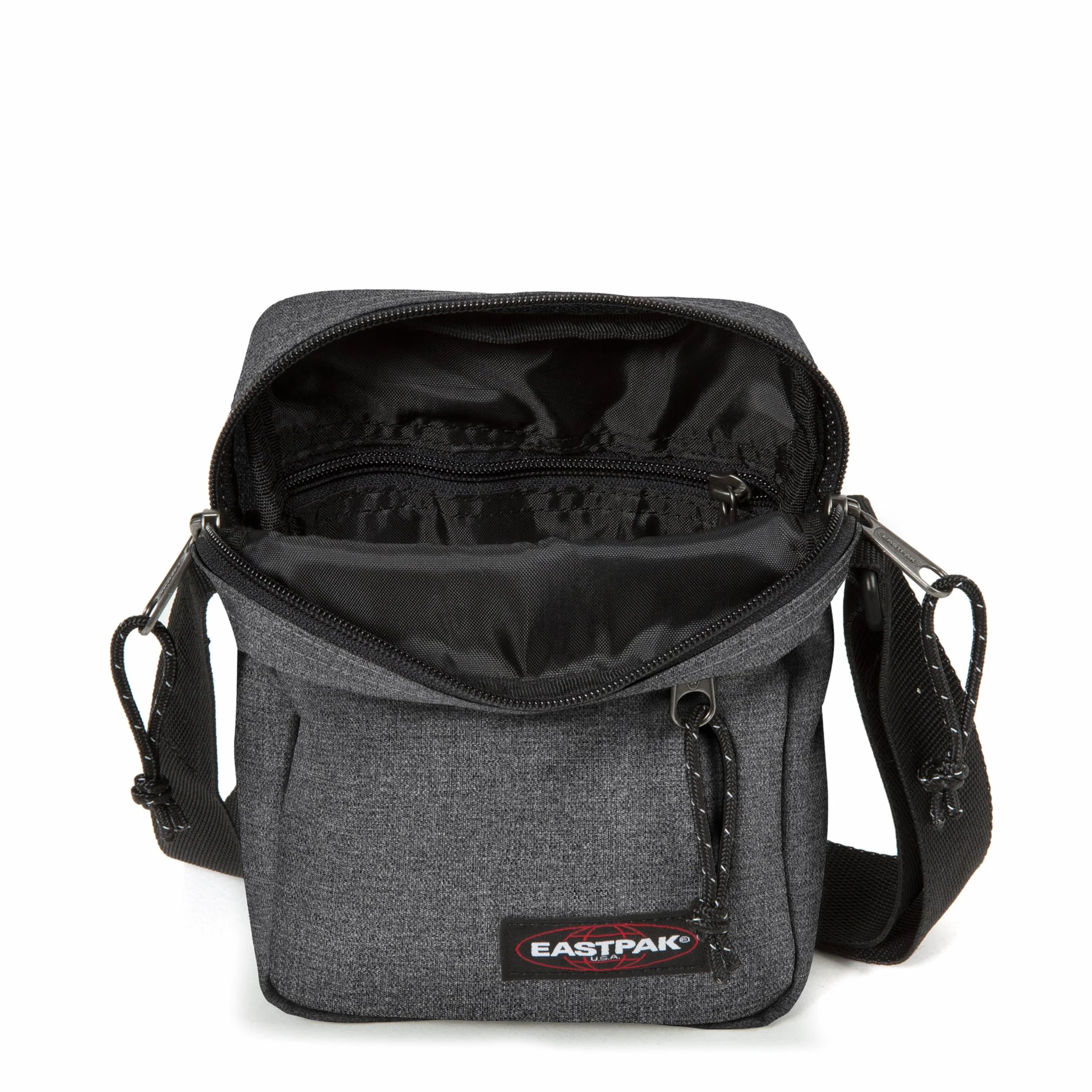 EASTPAK THE ONE Bolso Bandolera, 2.5 L - Black Denim (Gris)