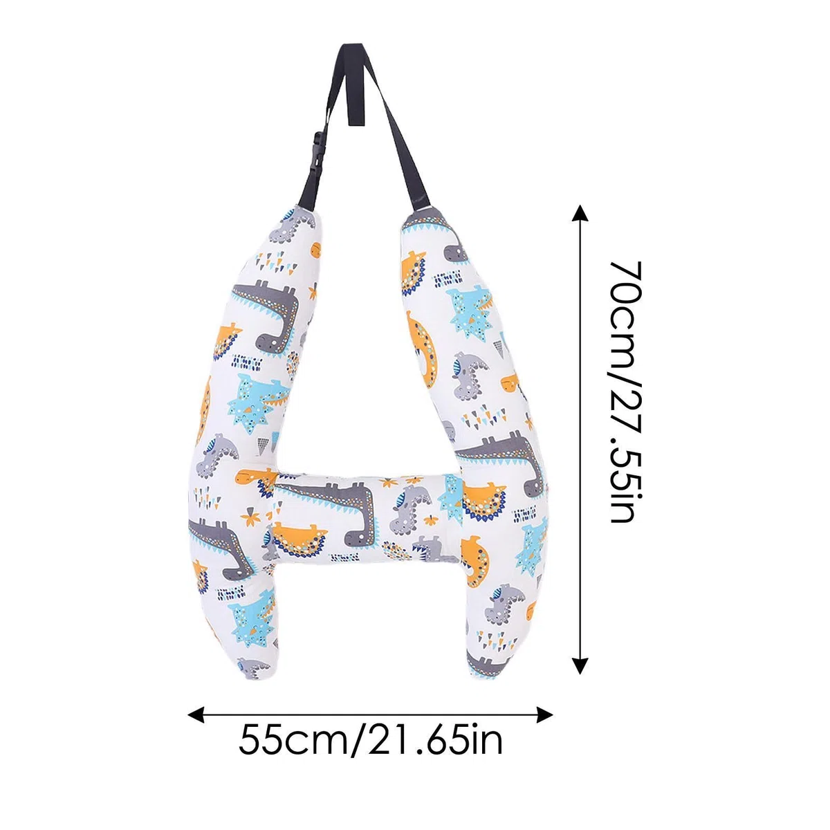 Soporte de cabeza para para coche infantil, almohada de viaje para asiento de coche, forma H, almohada de descanso, soporte de para coche, almohada de coche para niños