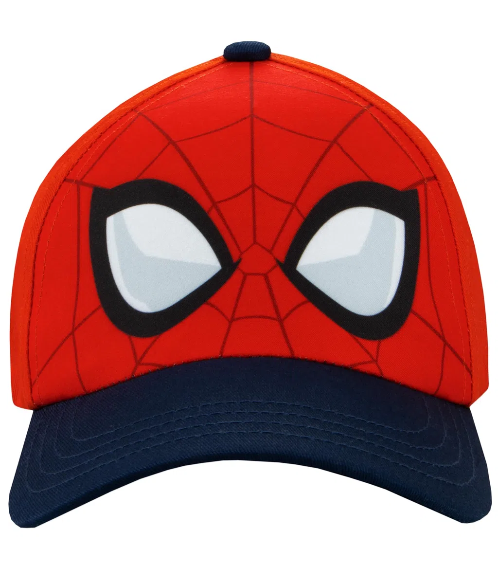 Marvel Gorra Sombrero De Niños | Gorro Spiderman Niño | Talla Unica Rojo