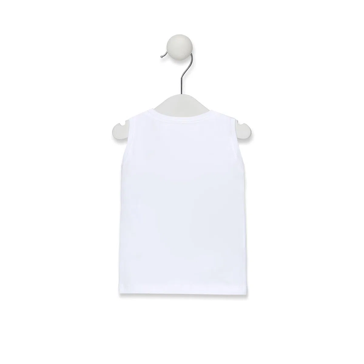 TOUS BABY - Camiseta sin Mangas para tu Bebé, Oso Central con estampación Line. (1 Mes a 4 Años)