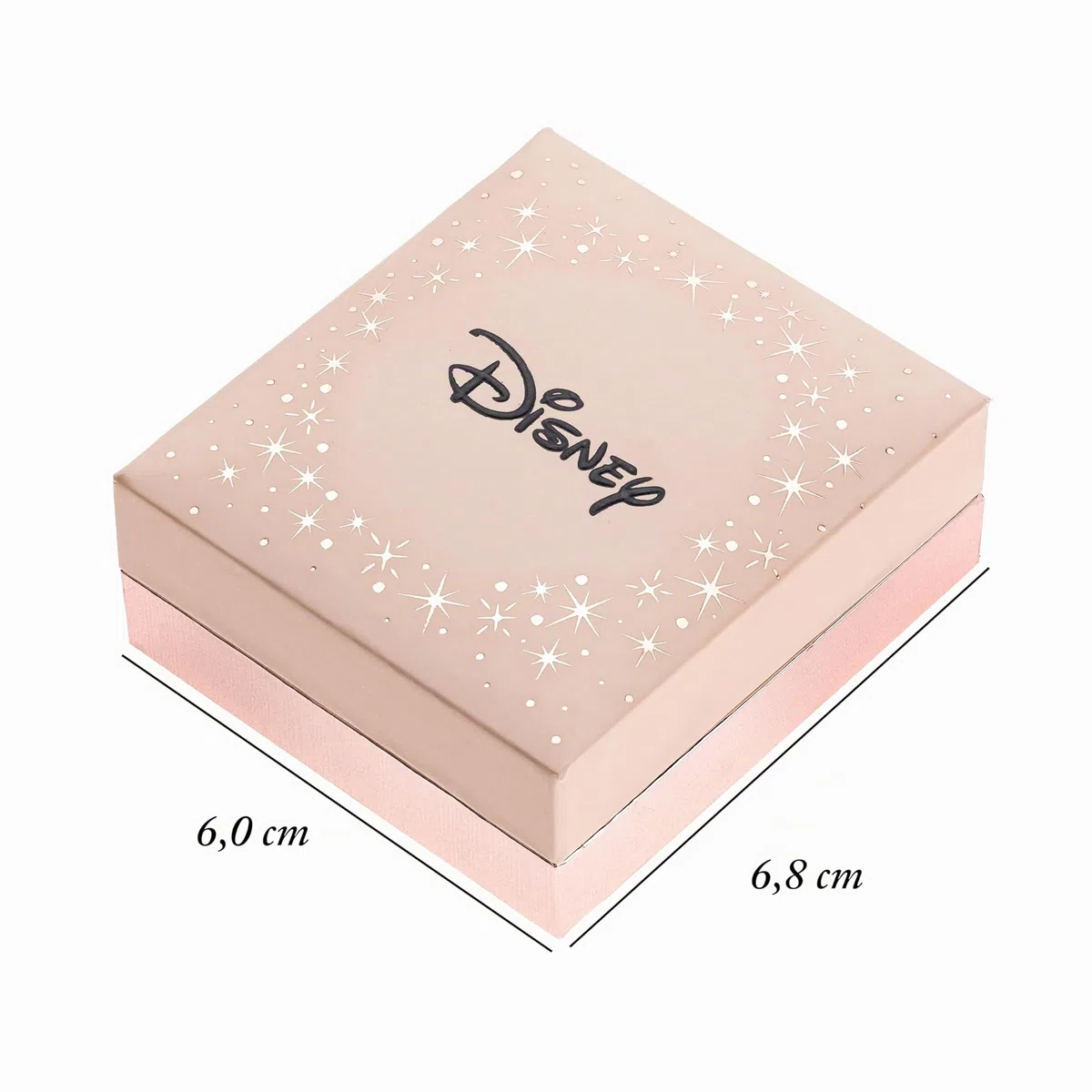 Disney Minnie Pendientes para niña de acero inoxidable, talla única, Joyas Disney