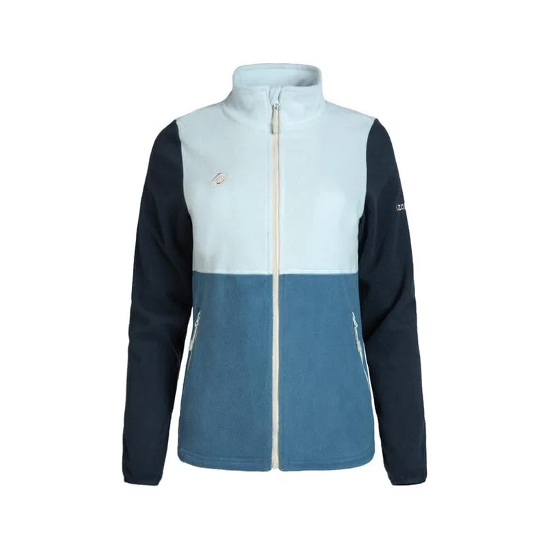 Izas Padru II W Chaqueta de Forro Polar para Mujer. Abrigo Suave con Cuello Alto y Bolsillos con Cremallera. Manga Sentada para Aventura, Montaña y Senderismo Clima Frío