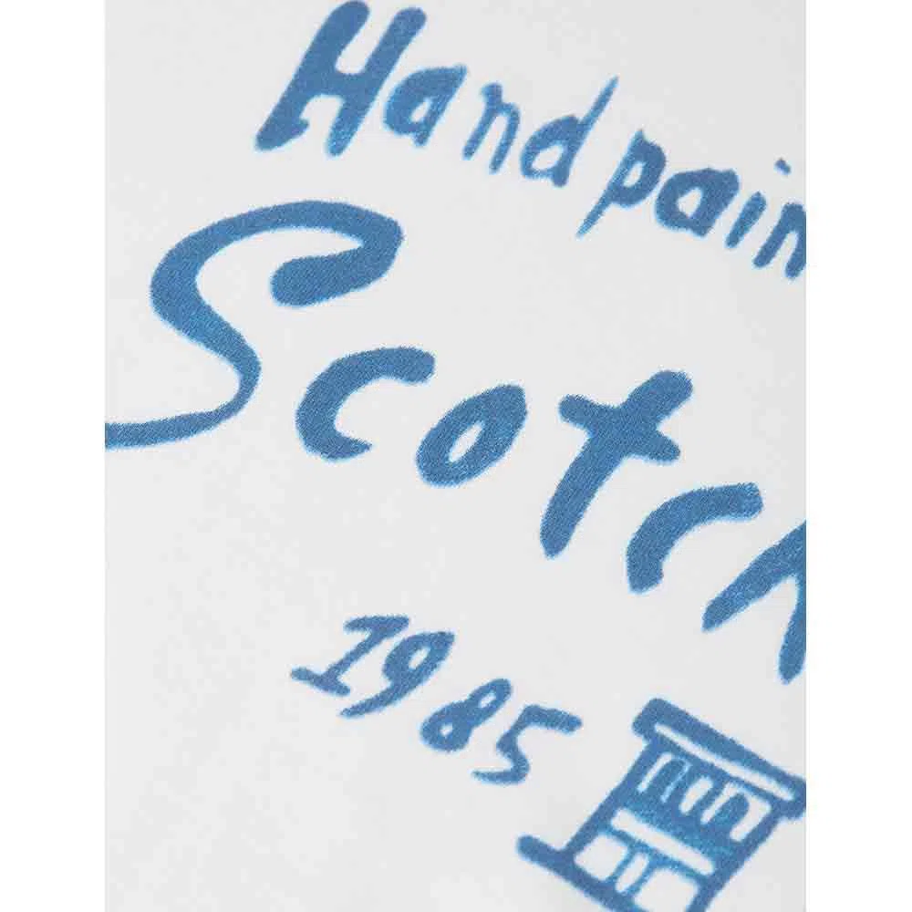 Scotch & Soda Chest Artwork T-Shirt Camiseta Hombre