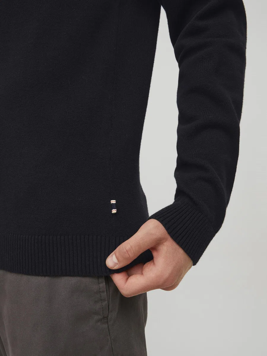 JACK & JONES Knitted Pullover Plain Knitted Pullover