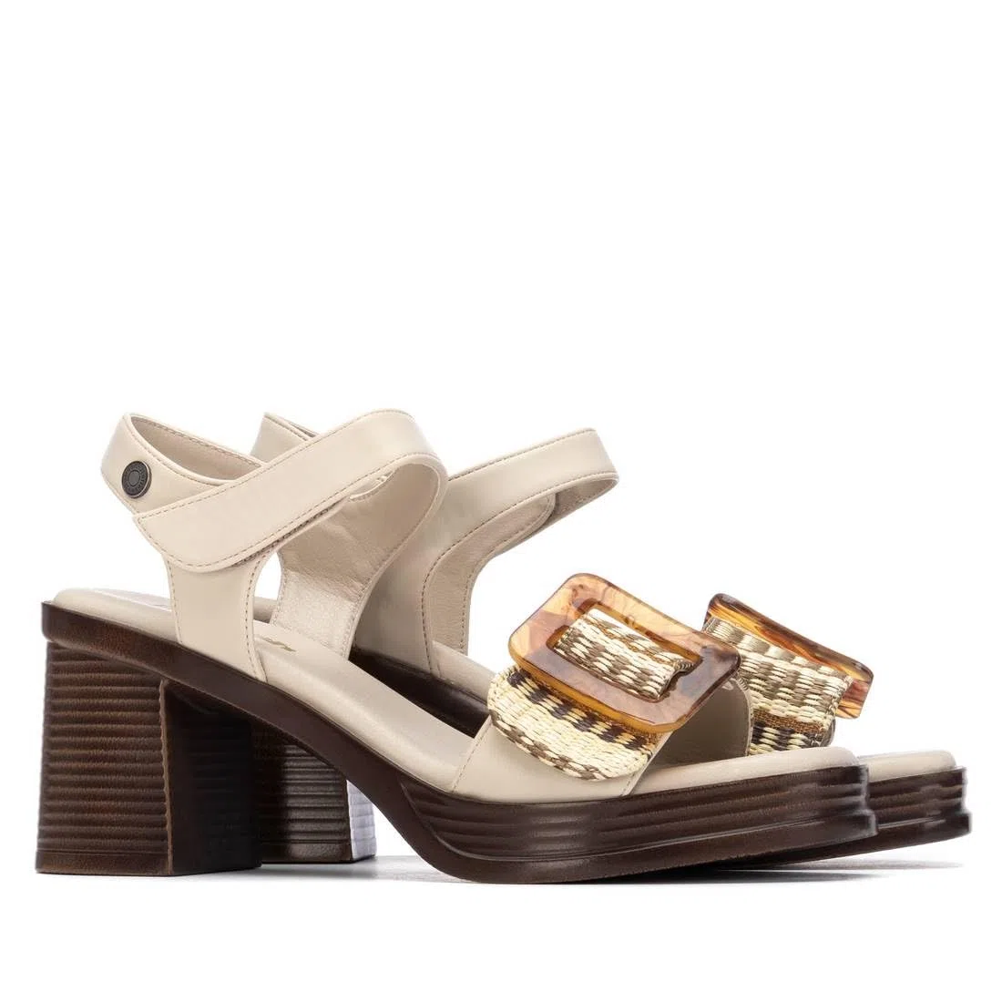 REFRESH - Sandalias de tacón Mujer - Calzado Cómodo y Versátil - Moda casual