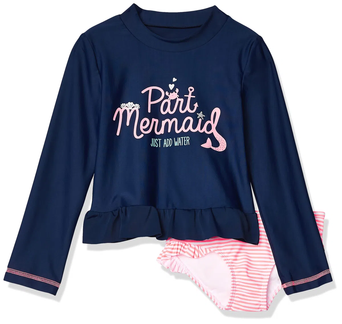 Simple Joys by Carter's 2-piece Assorted Rashguard Sets Juego de protección de sarpullido Bebé-Niñas