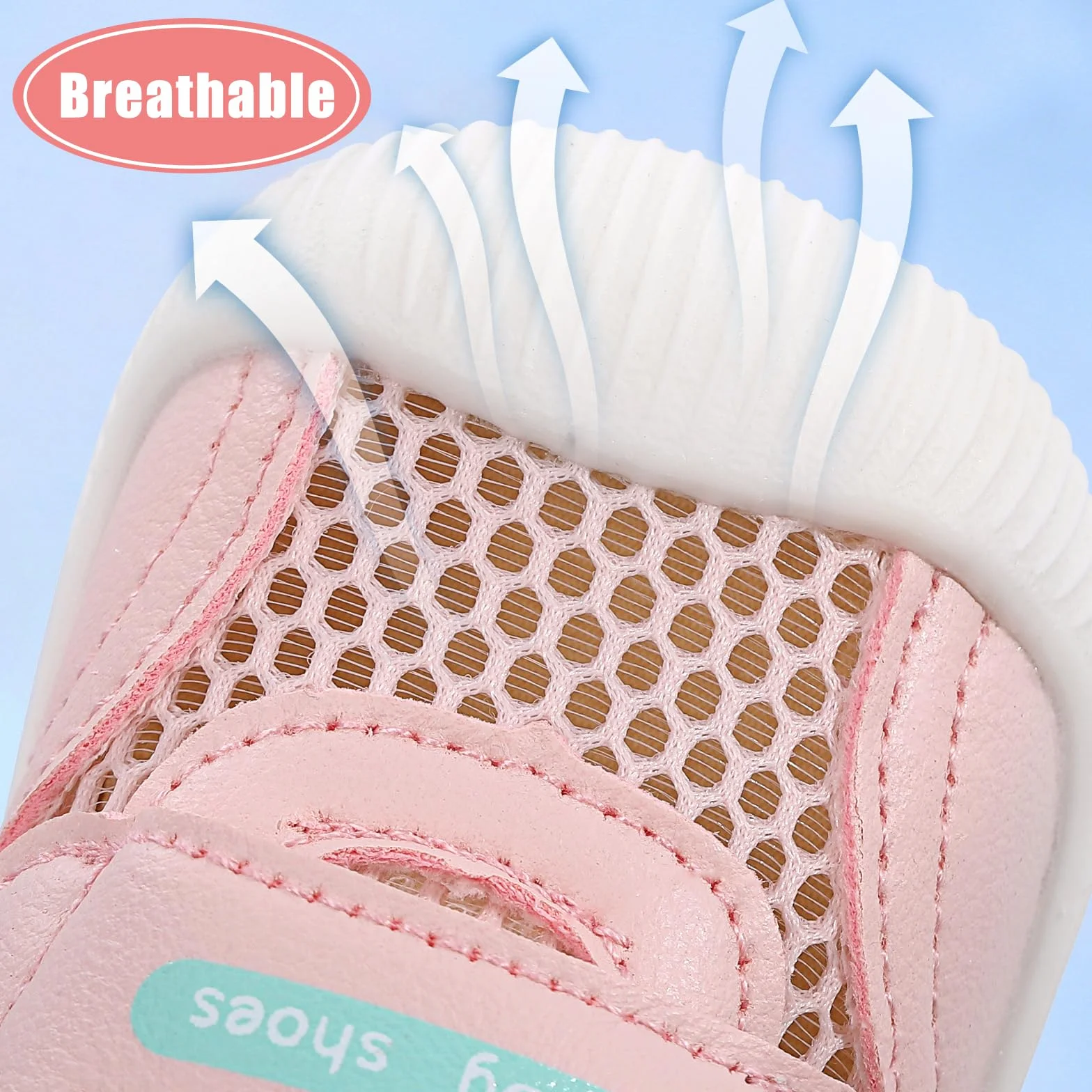 MK MATT KEELY Zapatos Bebé Niño Niña Verano Primeros Pasos Zapatillas Malla Transpirable Ligero con Suela Suave Antideslizante