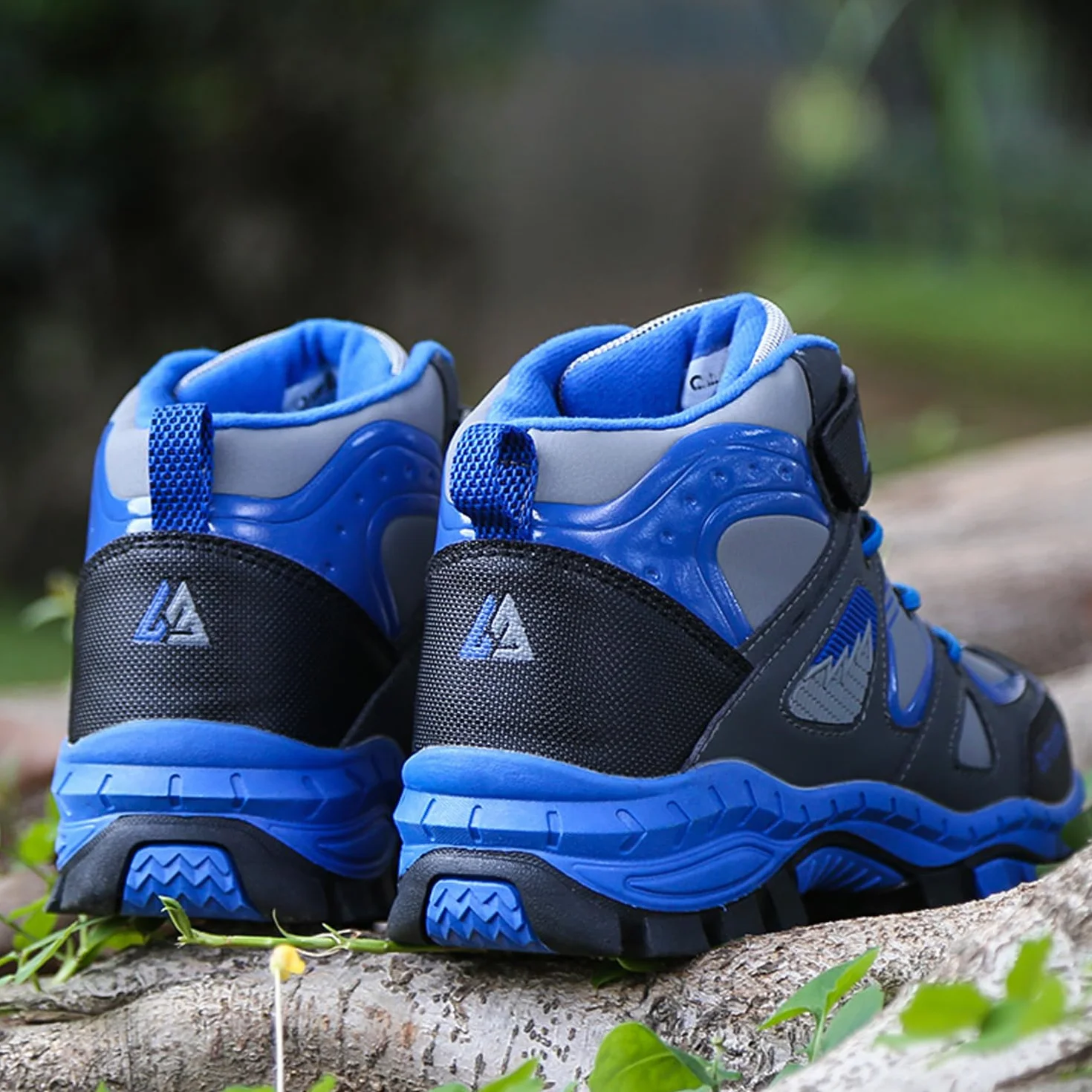 Zapatillas de Senderismo para Niño Impermeable Zapatillas de Trekking Outdoor Transpirable Antideslizante Zapatos de Montaña Calzado Deportivo