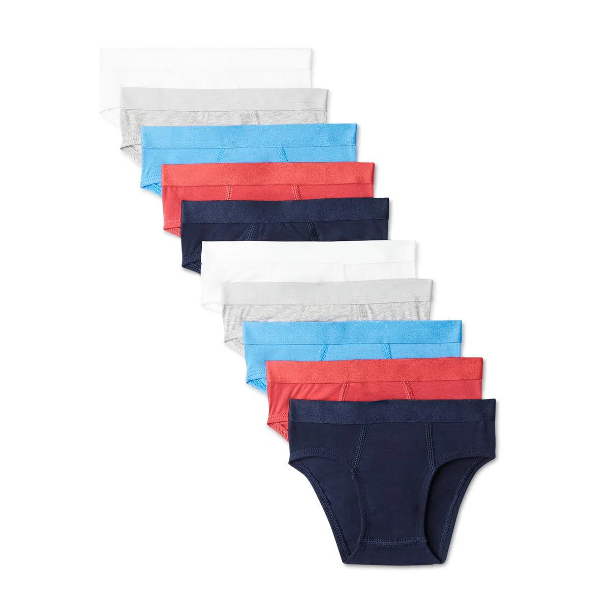 Amazon Essentials Ropa Interior de Punto de algodón Niños, Paquete de 10