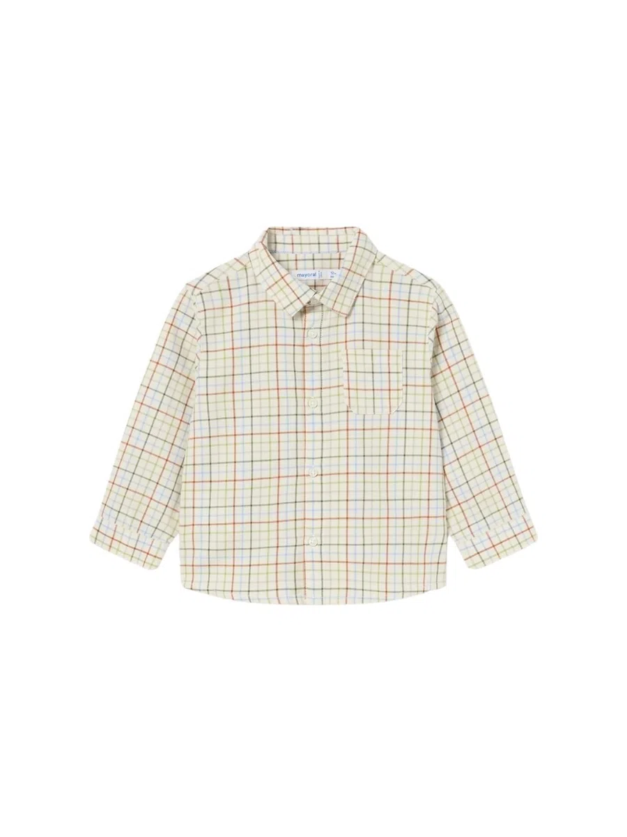 Mayoral Camisa m/l Cuadros viella para bebé niño