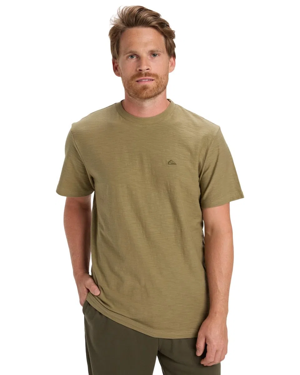 Quiksilver Slub Roundneck Camiseta Hombre (Pack de 1)