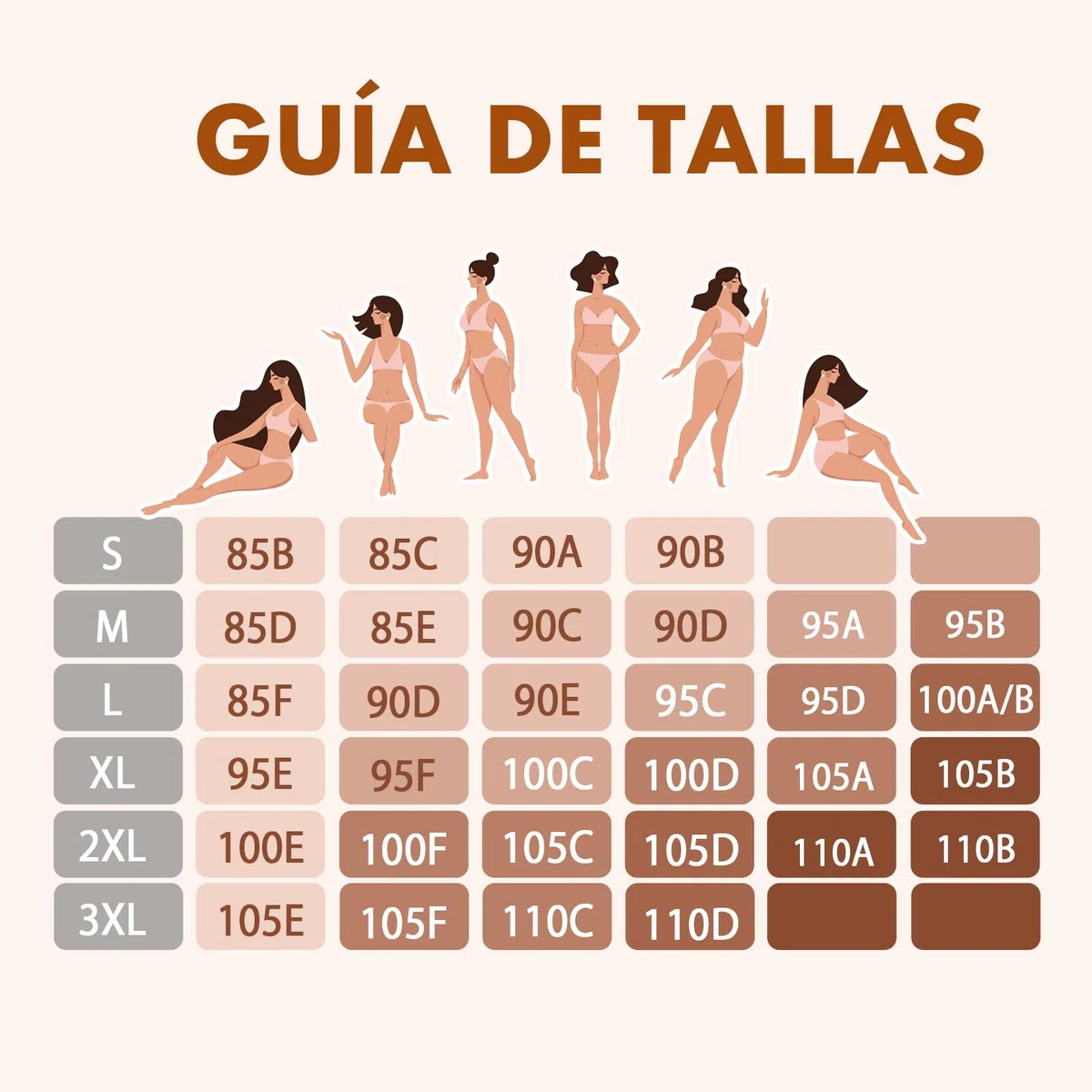 Ganado Sujetador sin Aros Mujer Sujetadores sin Costuras Push Up Comodos Bralette Cuello V con Relleno