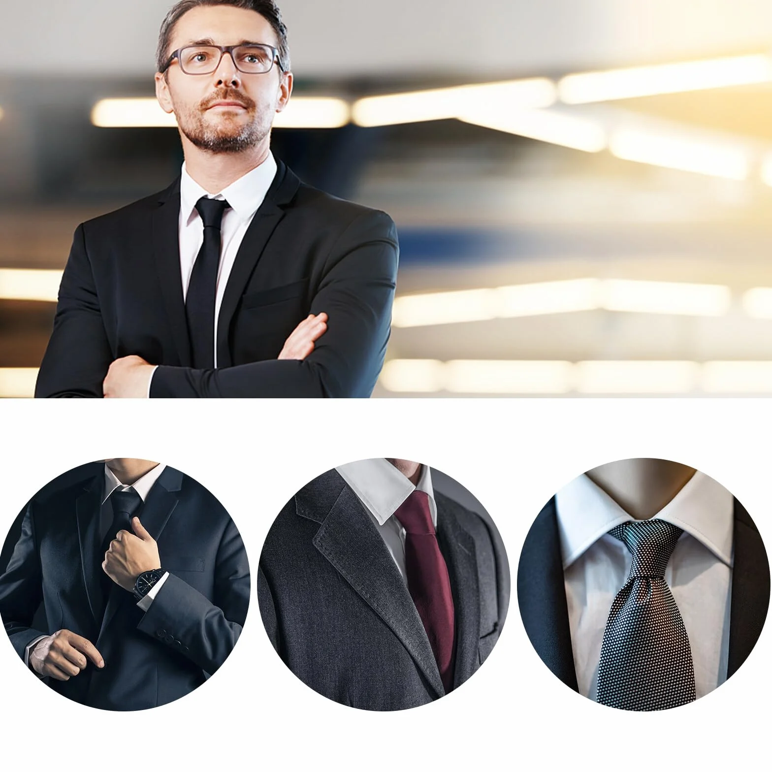 40 piezas de collar de metal para camisa de acero inoxidable con caja de almacenamiento y 10 imanes, para la mayoría de camisas de negocios para hombre (4 tamaños)
