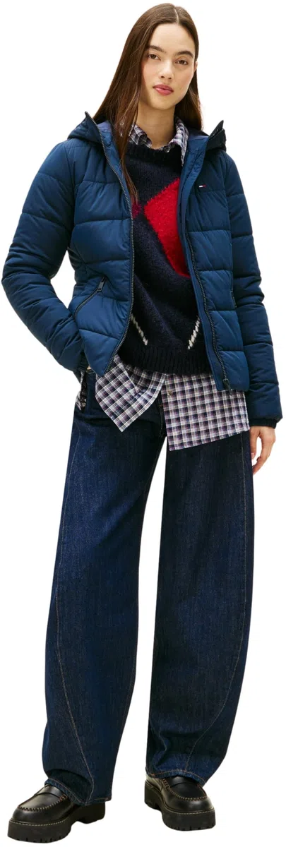 Tommy Jeans Cazadora acolchada Mujer Hooded con cremallera
