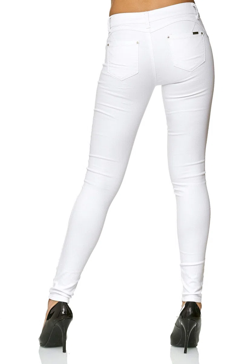 Elara Pantalones Vaqueros Mujer Push Up Skinny Chunkyrayan