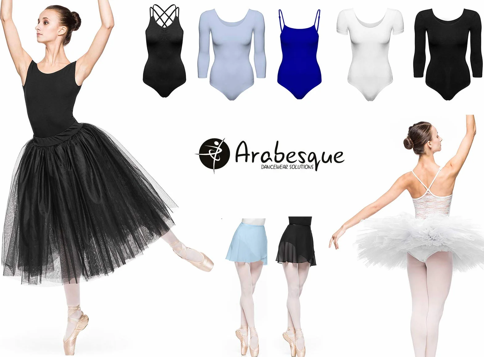 Arabesque Bolero Simone - Chaqueta de Ballet de Manga Larga