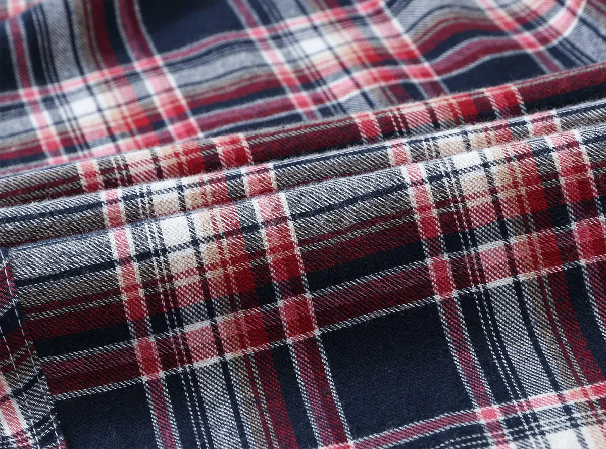 Pantalones de Pijama Mujer 100% Algodón Pantalones Invierno Cuadros Suave Cálido