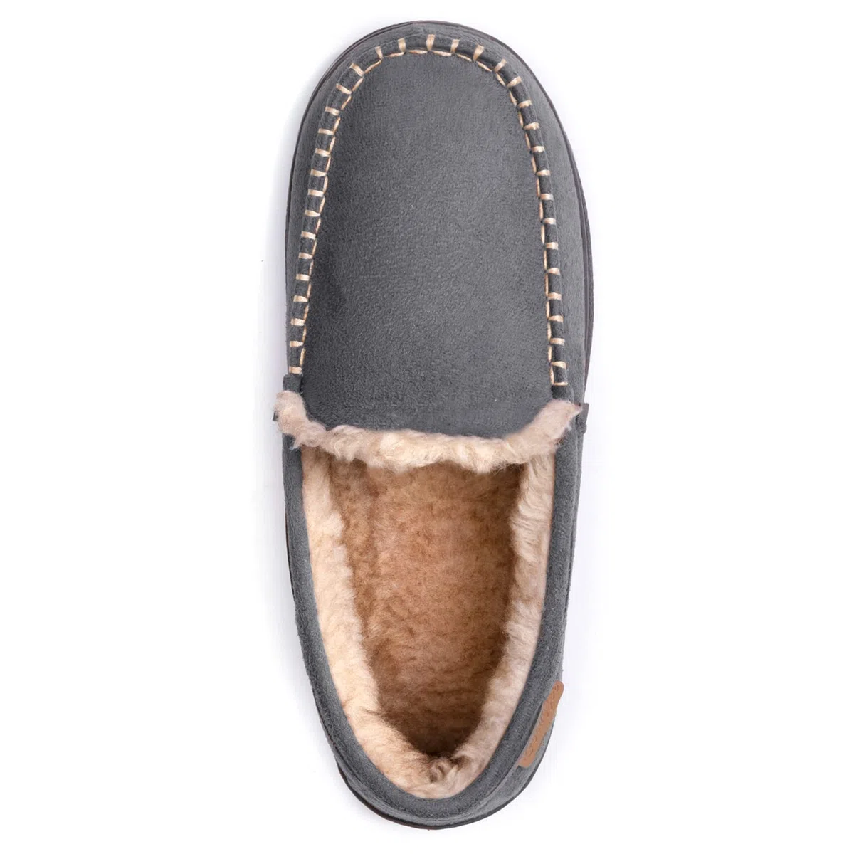 Zigzagger Hombres Microsuede mocasín Zapatillas Memoria Espuma casa Zapatos