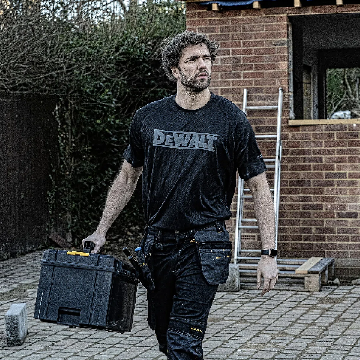 DeWalt EASTON XXL Easton Black PWS playera de rendimiento, tamaño XXL